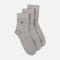 Men Antibacterial Quarter Socks 3 Pairs