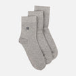 Men Antibacterial Quarter Socks 3 Pairs