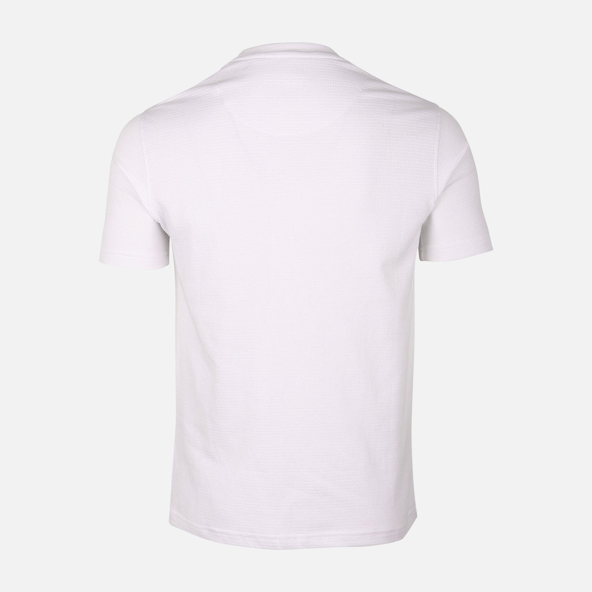 Men Structured Round Neck T-Shirt