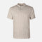 Men Structure T-Shirt Henley Neck