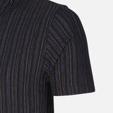 Men Structure T-Shirt Henley Neck