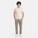 Men All-Over Print Polo T-Shirt Short Sleeve