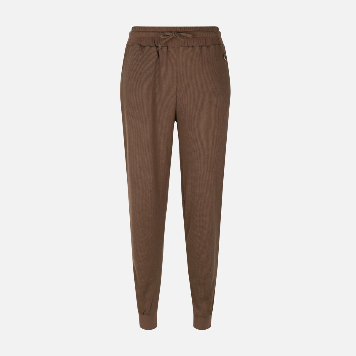 Women Basic Waffle Jogger