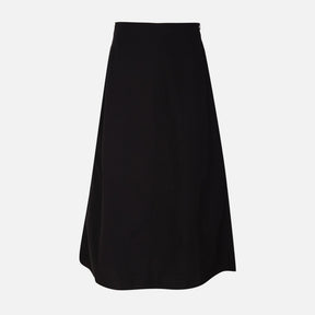 Women Linen Blend Maxi Skirt