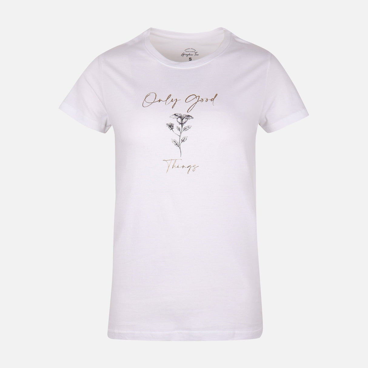 Women Regular Fit Graphic Tee