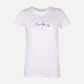 Women Regular Fit Graphic Tee