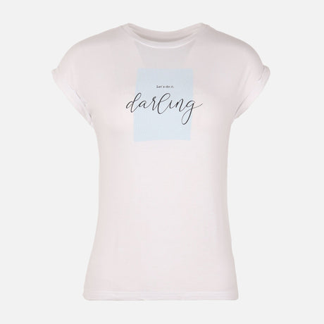 Women Viscose Graphic Tee