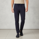 Men Woven Trouser With Elastic