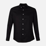 Men Plain Oxford Long Sleeve Shirt