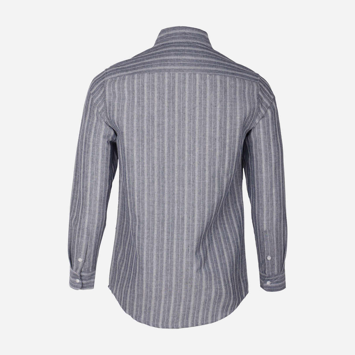 Men Woven Long Sleeve Plain Shirt