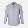 Men Woven Long Sleeve Plain Shirt