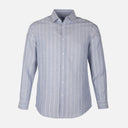 Men Woven Long Sleeve Plain Shirt