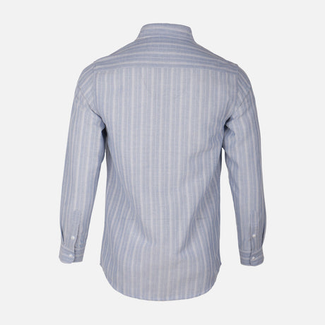 Men Woven Long Sleeve Plain Shirt
