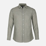 Men Woven Long Sleeve Plain Shirt
