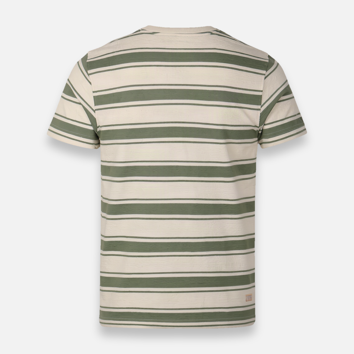 Men T-Shirt Round Neck Short Sleeve – Stripe