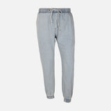 Mens Denim Cargo Pants Jeans