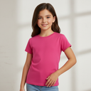 Girls Teens Basic-T-Shirt