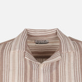 Mens Knitted Short Sleeve Shirt
