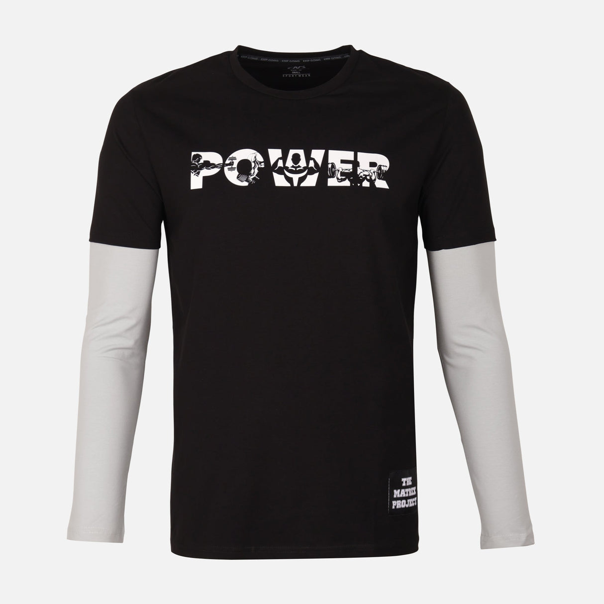 Men Gym T-Shirt Long Sleeve