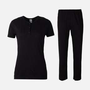 Ladies Licra Pajama 2 Pieces Set