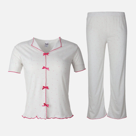 Ladies Pajama 2 Pieces Set