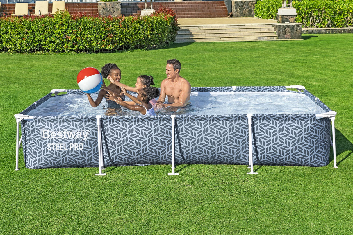 Rectangular Pool Steel Frame – Outdoor Family Swimming Pool