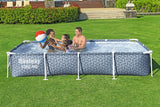 Rectangular Pool Steel Frame – Outdoor Family Swimming Pool