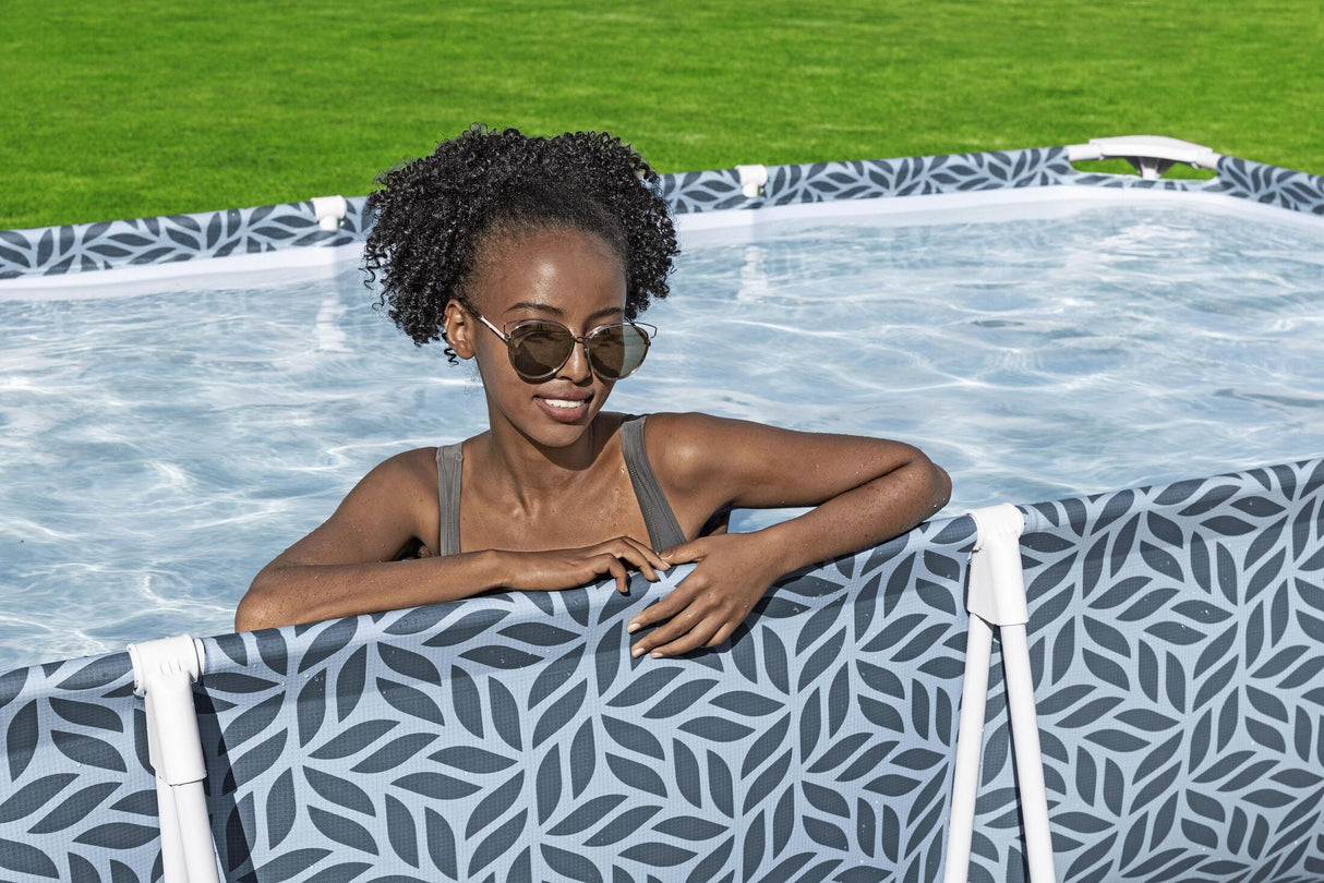 Rectangular Pool Steel Frame – Outdoor Family Swimming Pool