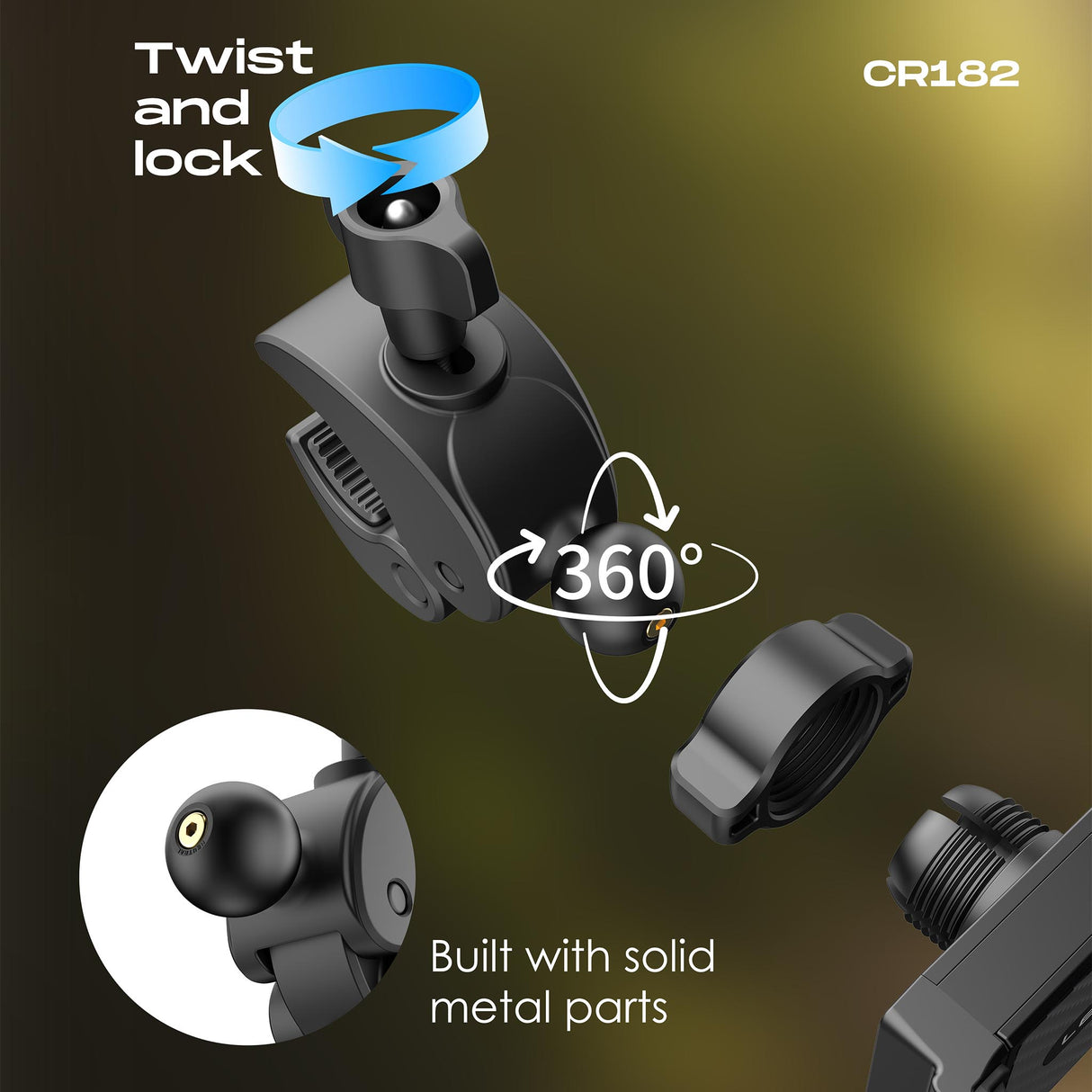 Bicycle Holder 360° Rotation