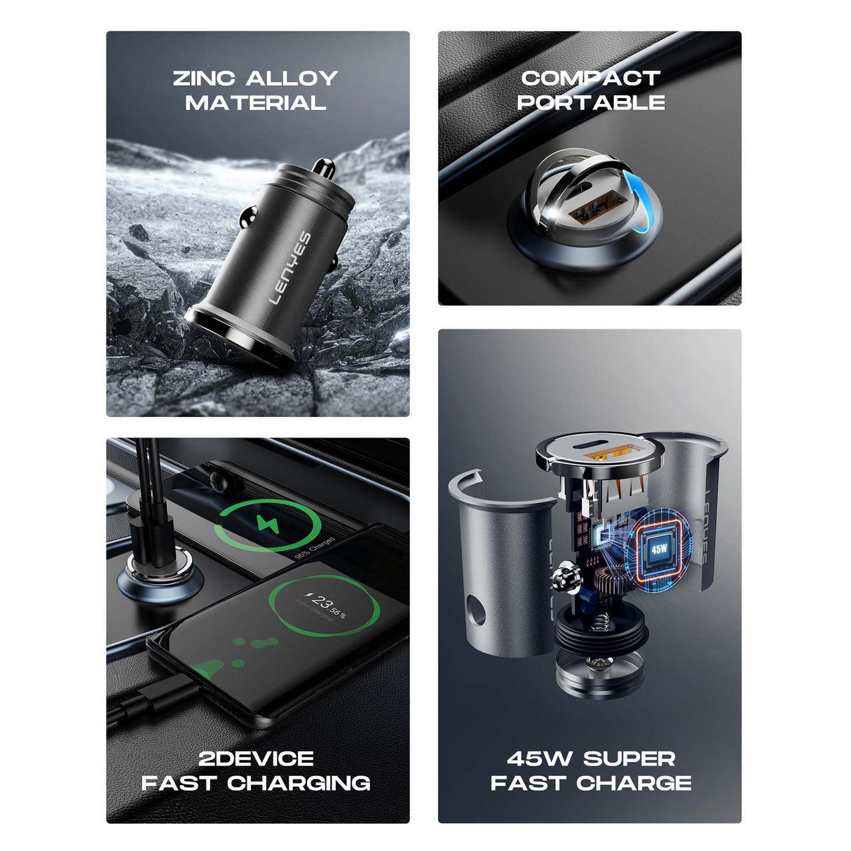Car Charger 45 w