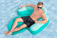 Inflatable Water Lounge Chair-Ergonomic Backrest