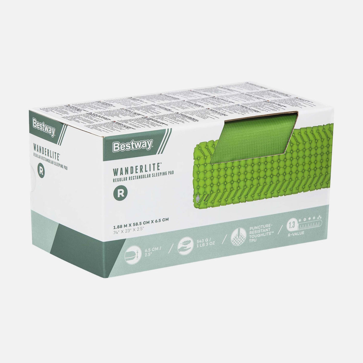 Wanderlite RGLR Rectangular Sleeppad (1.88 x 58.5 x 6.5 cm)