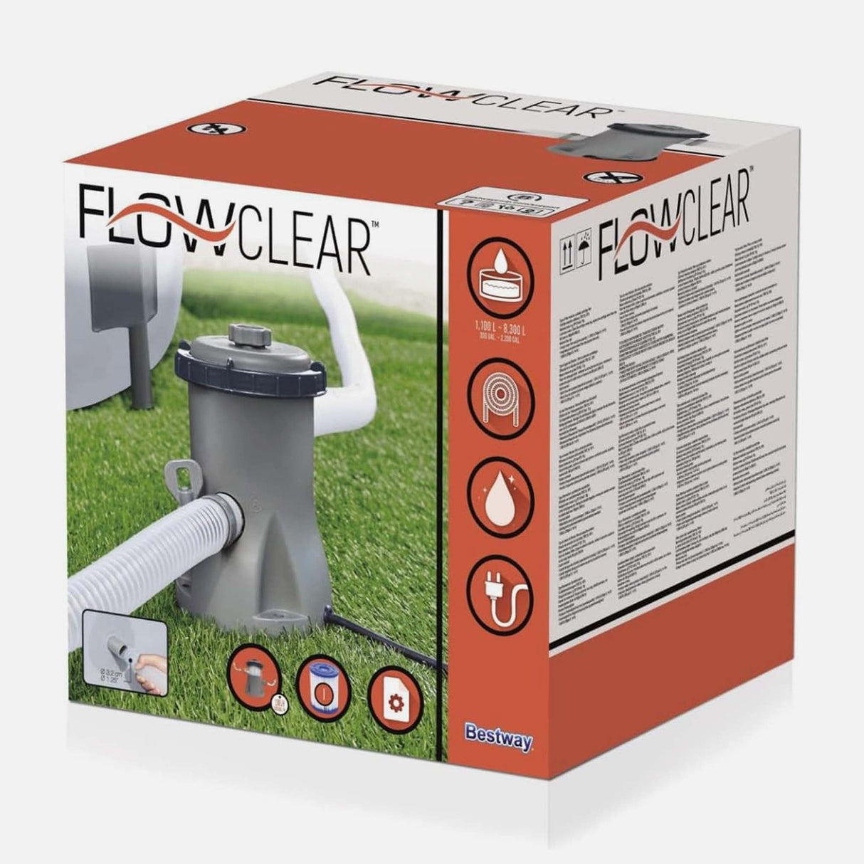 Filter Pump 1249 L/330GAL