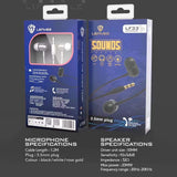 Wired Earphones 1.2 m 3.5
