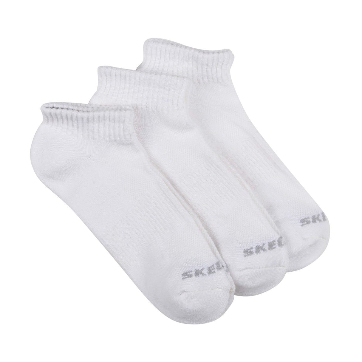 Unisex Terry Quarter Crew Socks 3 Pairs