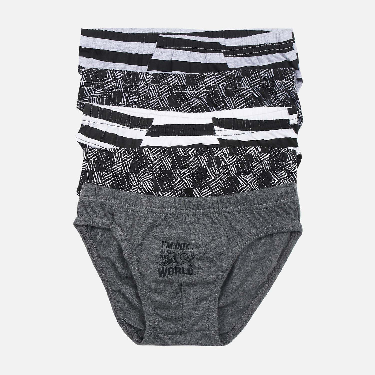Boys Basic Brief 5 Pieces Set