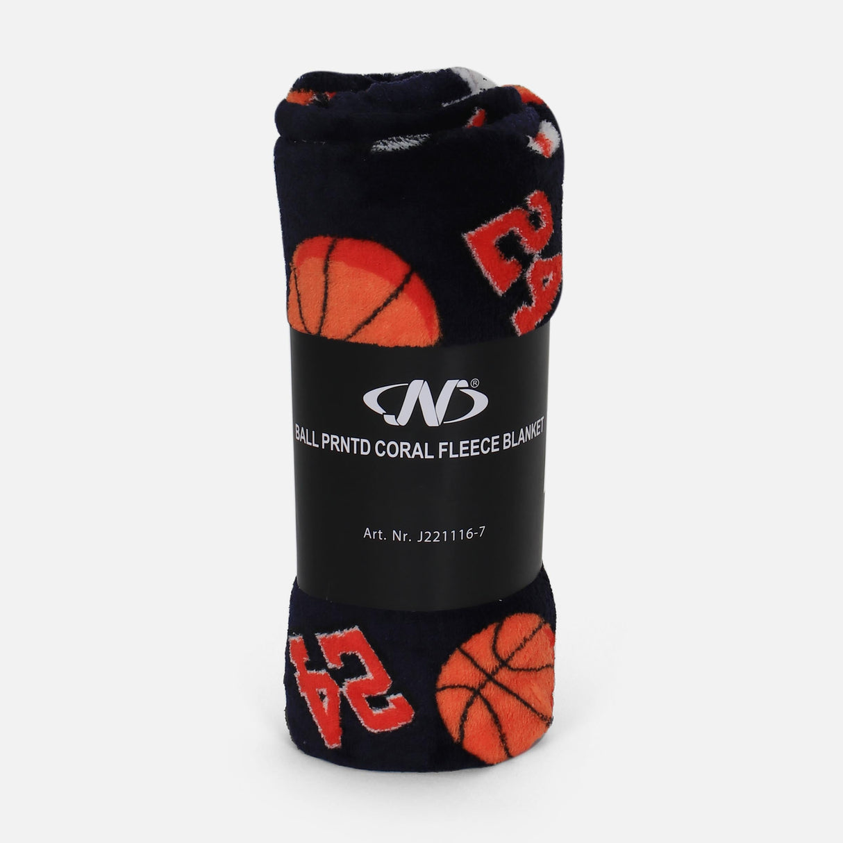 Printed Coral Fleece Blanket Mix Colors 100 x 140 cm