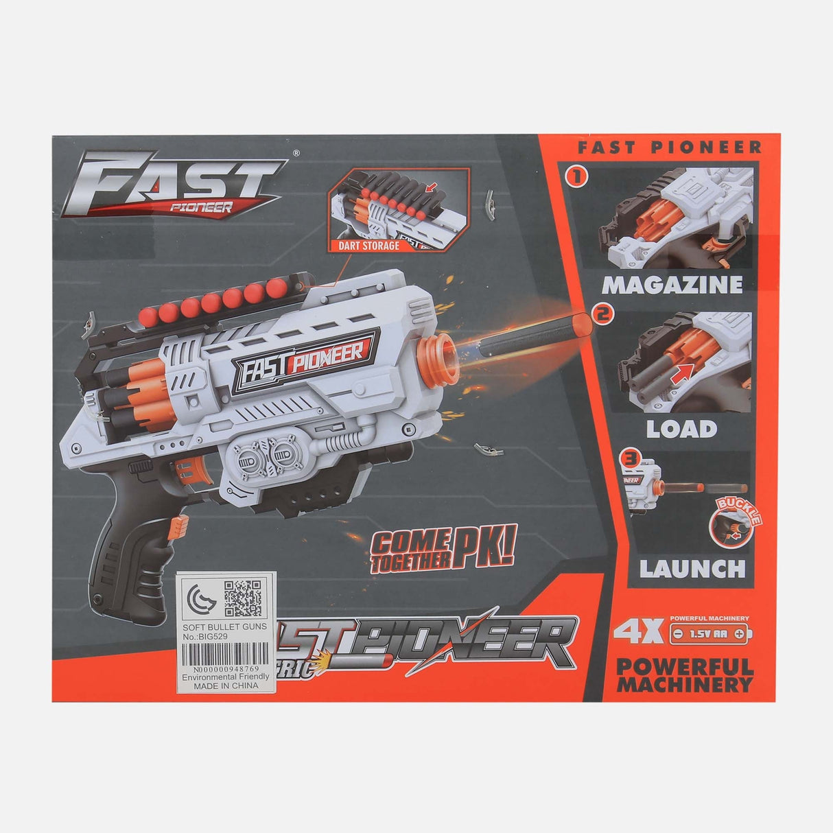 Electric-Soft Bullet Gun