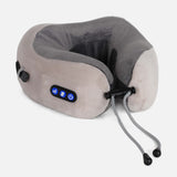 Travel Pillow Fabric Memory Foam + Massager and Battery