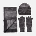 Men Cap, Scarf and Gloves Set