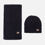LADIES CAP AND SCARF SET