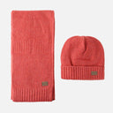 LADIES CAP AND SCARF SET