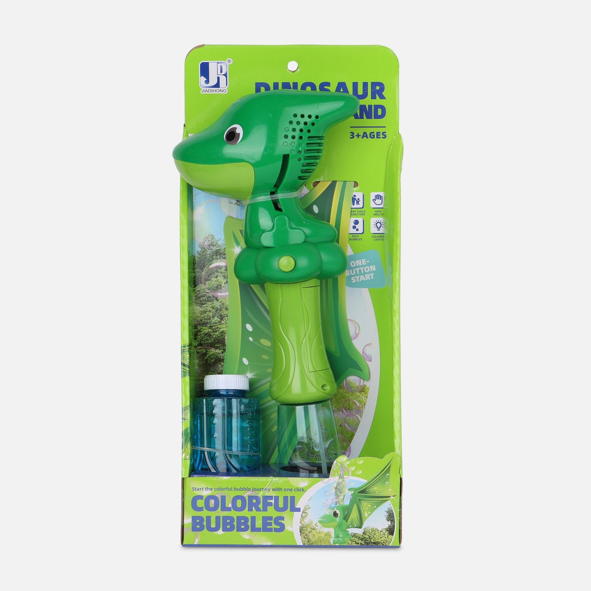 Electric Dino Bubble Toy