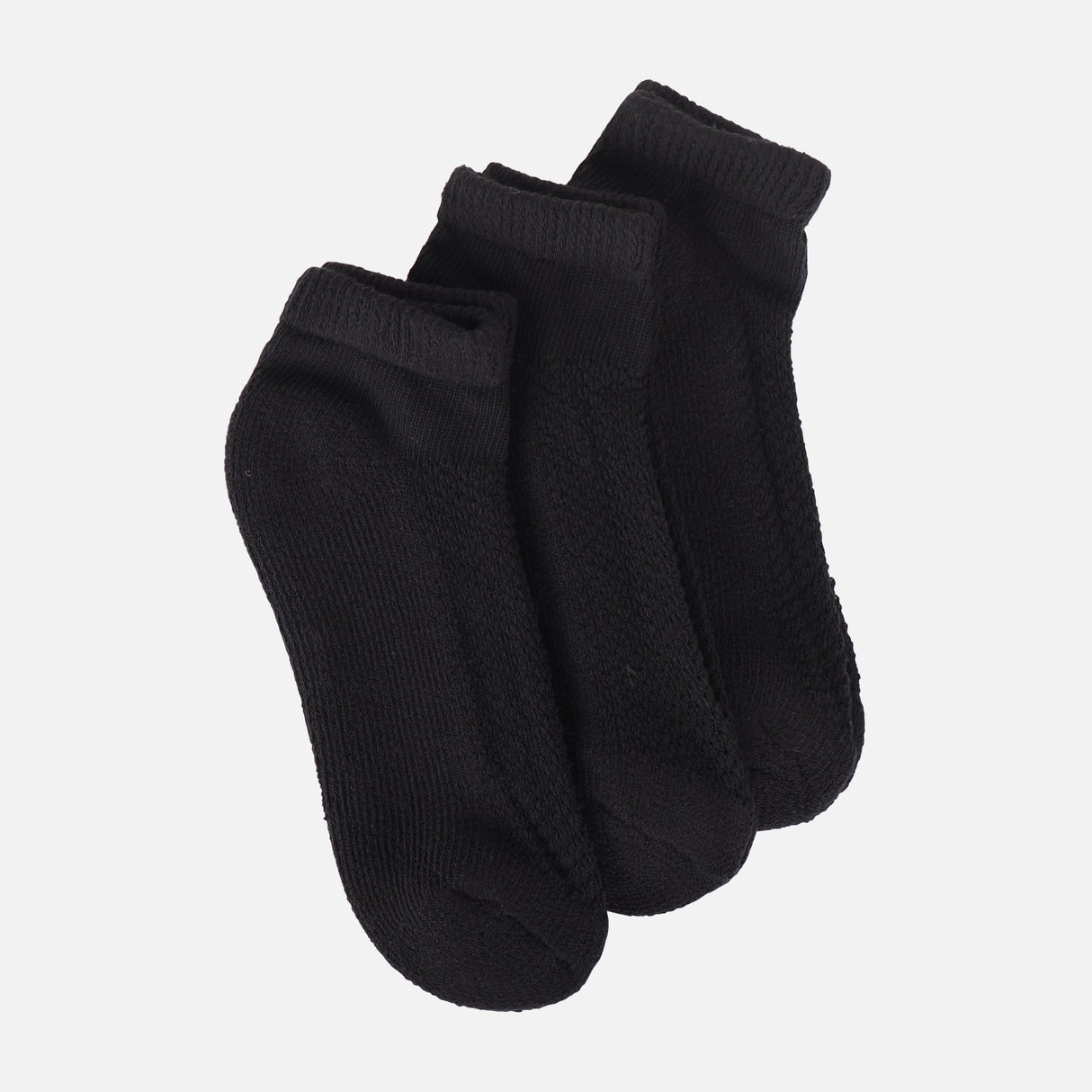 Men Diabetic Terry No Show Socks