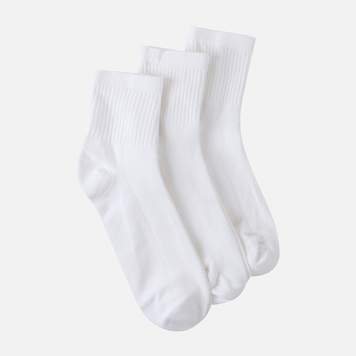 Men Quarter Sports Socks 3 Pairs