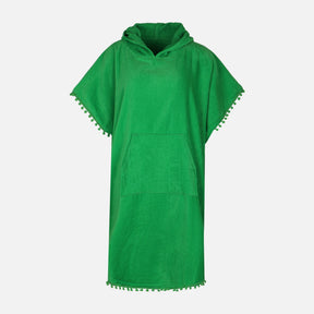 Solid Cotton Ladies Poncho