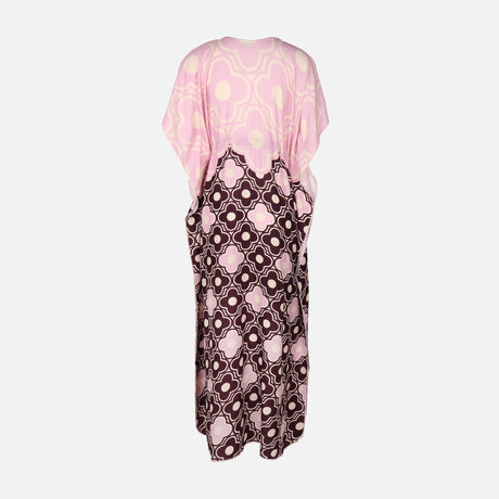 Ladies Digital Print Farasha Maxi Dress