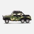 Die-Cast Pull Back Car Toy-Army Truck