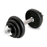 Black Painted Dumbbell 1 Piece Set (15 kg)