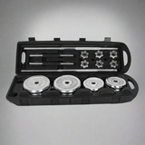 Set Silver Dumbbell Set 50 kg